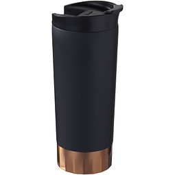 Peeta Kupfer-Vakuum Isolierbecher, 500 ml, schwarz
