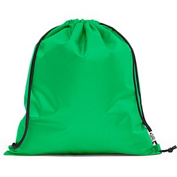 PEMBA. Turnbeutel aus 190T Polyester aus recyceltem (100% rPET), Grün