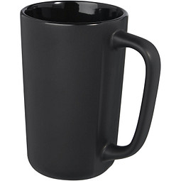 Perk 480 ml Keramiktasse, schwarz