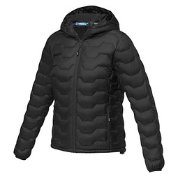 Petalite GRS Daunenjacke für Damen aus recyceltem Material, schwarz, S