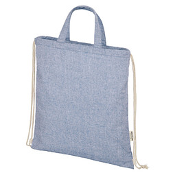 Pheebs Rucksack mit Kordelzug, heather blau