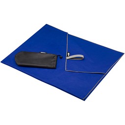 Pieter ultraleichtes und schnell trocknendes GRS Handtuch 100 × 180 cm, royalblau