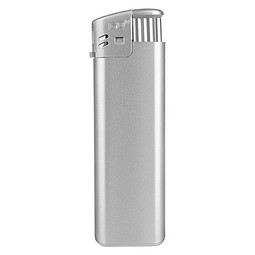 Piezo-Feuerzeug Prestige, silber