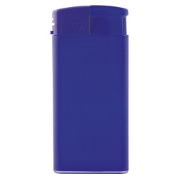Piezo-Feuerzeug XL, Blau/Matt