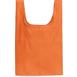 PLAKA. Faltbare Tragetasche aus 210D, Orange