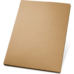 POE. A4-Dokumentenmappe aus 100 % Recyclingpapier (450 g/m²), Natur