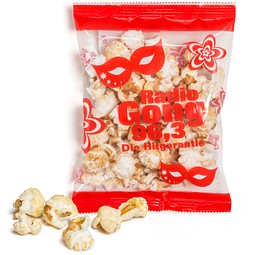 Popcorn, 10 g, Folie weiß, inkl. Druck