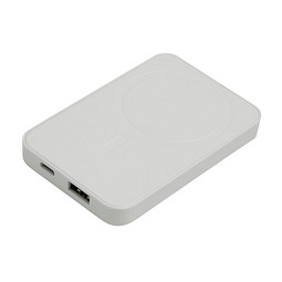 Powerbank MAGNET 5.000 mAh,weiß