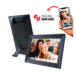 Prixton Prado 10Zoll Frameo digitaler WLAN Fotorahmen, schwarz