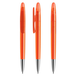 prodir® Drehkugelschreiber DS5 TFS Twist, blaue Mine, orange