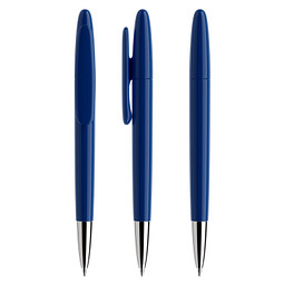 prodir® Drehkugelschreiber DS5 TPC Twist, blaue Mine, blau