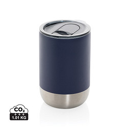 RCS recycelter Stainless Steel Becher, navy blau