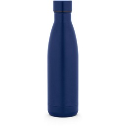 RE-BUFFON L. Thermosflasche aus 90% recyceltem Edelstahl 810 mL, Dunkelblau