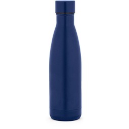 RE-BUFFON M. Thermosflasche aus 90% recyceltem Edelstahl 520 mL, Dunkelblau