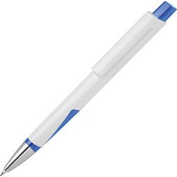 Recycelter ABS Kugelschreiber MAJA, blau