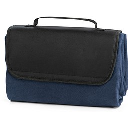 RILEY. EPE-gefütterte Picknick-Decke (180 g/m²), Blau