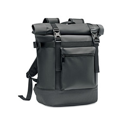 Rolltop-Rucksack 50C-Plane JAYA BAG, Schwarz