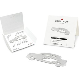ROMINOX® Key Tool // Car - 18 functions (Auto), silber