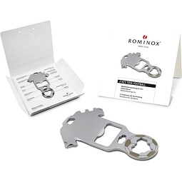 ROMINOX® Key Tool // Football - 18 Funktionen (Fußball), silber