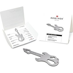 ROMINOX® Key Tool // Guitar - 19 functions (Gitarre), silber
