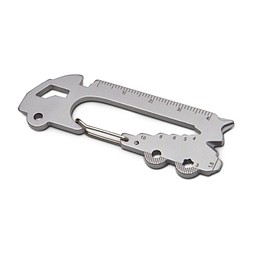 ROMINOX® Key Tool, Truck - 22 Funktionen, silber
