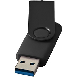 Rotate USB-Stick 3.0 aus Metall, schwarz, 16GB