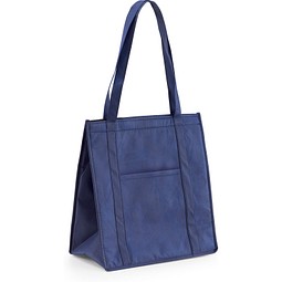 ROTTERDAM. Kühltasche aus Vliesstoff (80 g/m²), Blau
