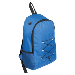 Rucksack aus recyceltem Polyester , blau
