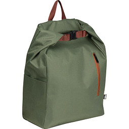Rucksack in Naturfarben, khakigrün