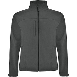 Rudolph Softshelljacke Unisex, Dark Lead, 2XL