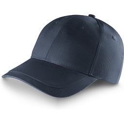 RYAN. Mütze aus gebürsteter (65% recycelter) Baumwolle, Blau