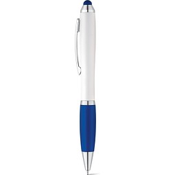 SANS. Kugelschreiber mit Drehmechanik und Metallclip, Blau