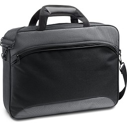 SANTANA. Laptop Aktentasche 15.6'' aus 600D 2Tone und 300D polyester, Grau