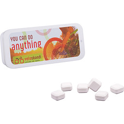 Schiebedeckeldose, Traubenzuckerquadrate, inkl. Druck