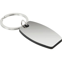 Schlüsselanhänger MIRROR,schwarz, silber