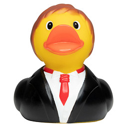 Schnabels® Bade-Ente Bräutigam, bunt