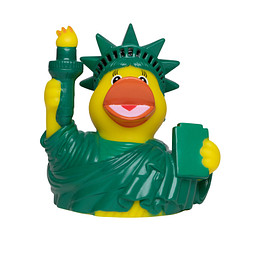 Schnabels® Bade-Ente CityDuck® New York, bunt