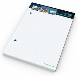 Schreibblock Bestseller, A6, 100 Blatt mit 2fach-Abheftlochung