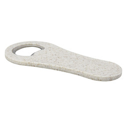 Schyn Flaschenöffner aus Weizenstroh, weiss