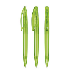 senator® Drehkugelschreiber Bridge Clear, blaue Mine, grün 376