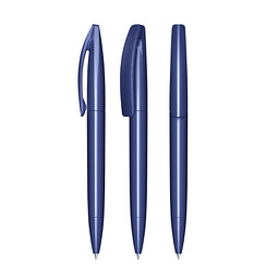 senator® Drehkugelschreiber Bridge Polished, blaue Mine, blau 2757