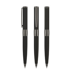 senator® Drehkugelschreiber Image Black Line, blaue Mine, schwarz