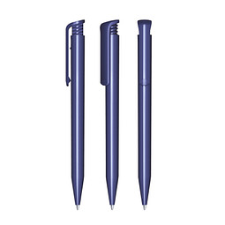 senator® Druckkugelschreiber Super Hit Polished, blaue Mine, blau 2757