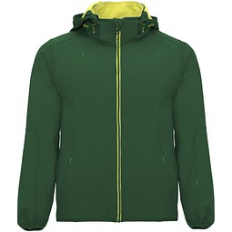 Siberia Softshelljacke Unisex, dunkelgrün, M