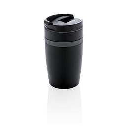 XD XCLUSIVE auslaufsicherer Vakuum-Becher Sierra, 280 ml, schwarz/anthrazit