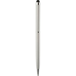 Sleek Stylus Matte Pen Silber Blaue Tinte