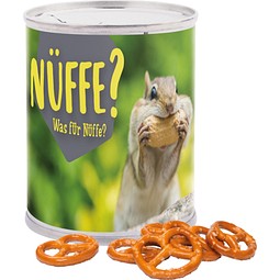 Snack Dose, Salzbrenzeln, inkl. Druck