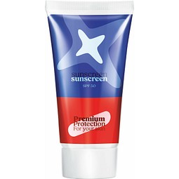Sonnenschutzcreme LSF50 25 ml, Weiß