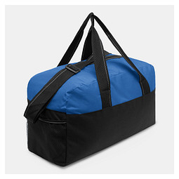 Sporttasche FITNESS,blau, schwarz