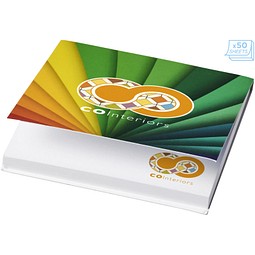 Sticky-Mate® Haftnotizen 75 x 75mm, weiss, 50 pages